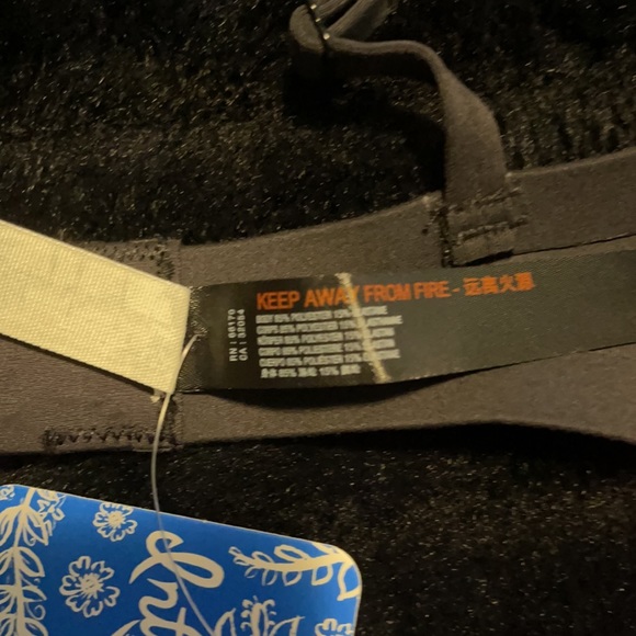 Free People, Ari Underwire Bra, 32D, black, NWT - Picture 7 of 7